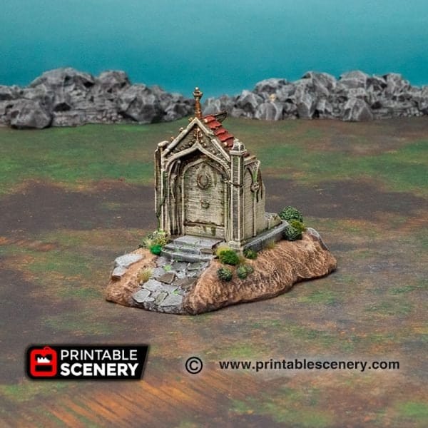 Tabletop Terrain Terrain Hallowed Mausoleums - Fantasy Building