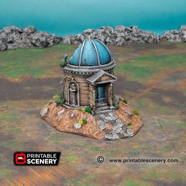 Tabletop Terrain Terrain Hallowed Mausoleums - Fantasy Building
