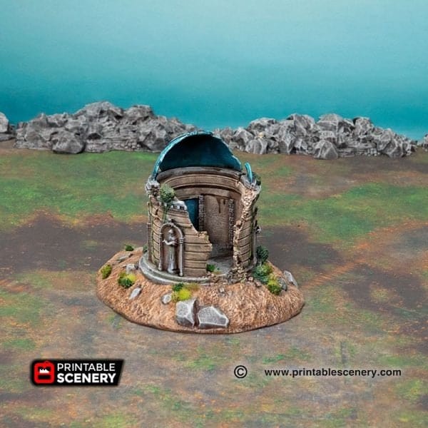 Tabletop Terrain Terrain Hallowed Mausoleums - Fantasy Building