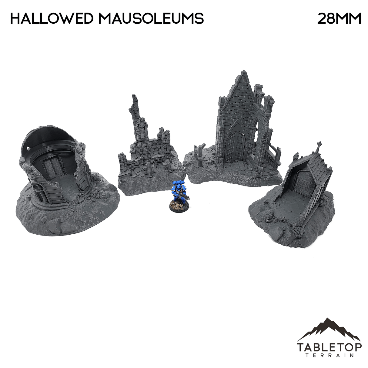 Tabletop Terrain Terrain Hallowed Mausoleums - Fantasy Building