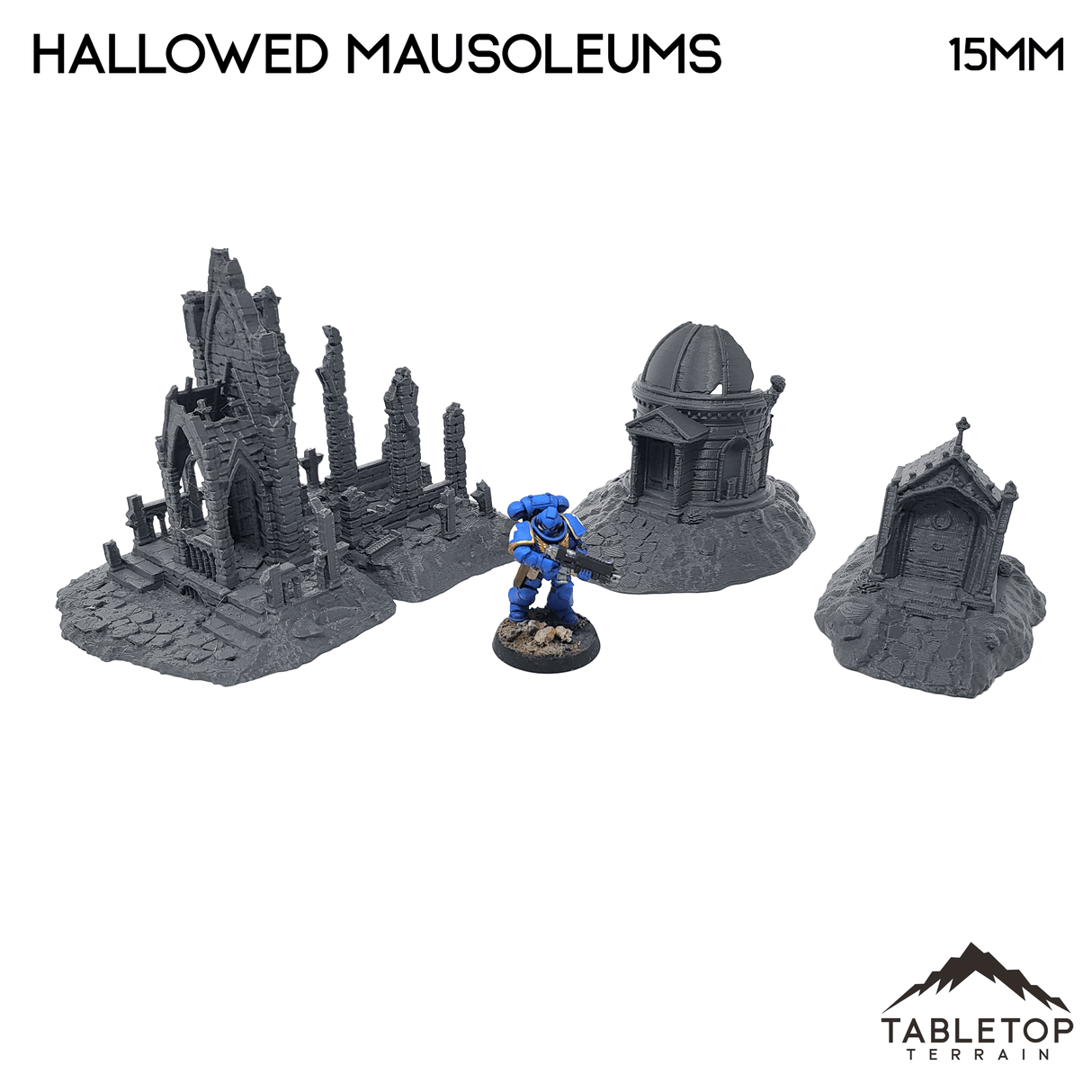 Tabletop Terrain Terrain Hallowed Mausoleums - Fantasy Building