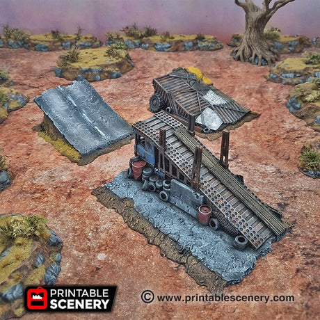 Tabletop Terrain Terrain Junk Jumps - Apocalyptic Terrain
