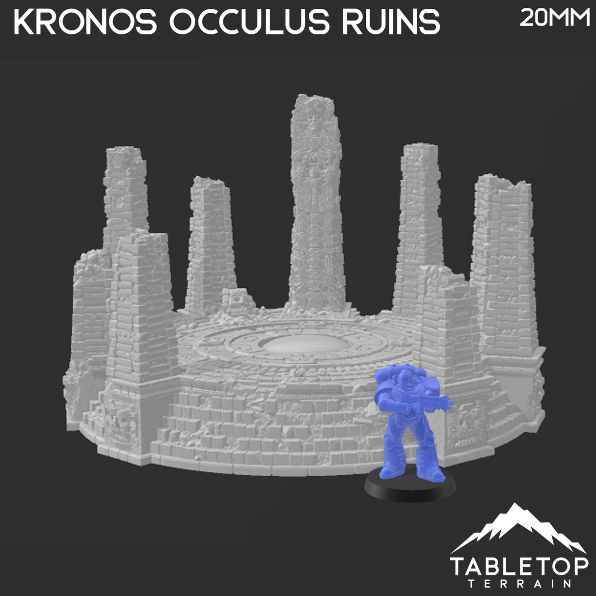 Tabletop Terrain Terrain Kronos Occulus Ruins - Fantasy Terrain