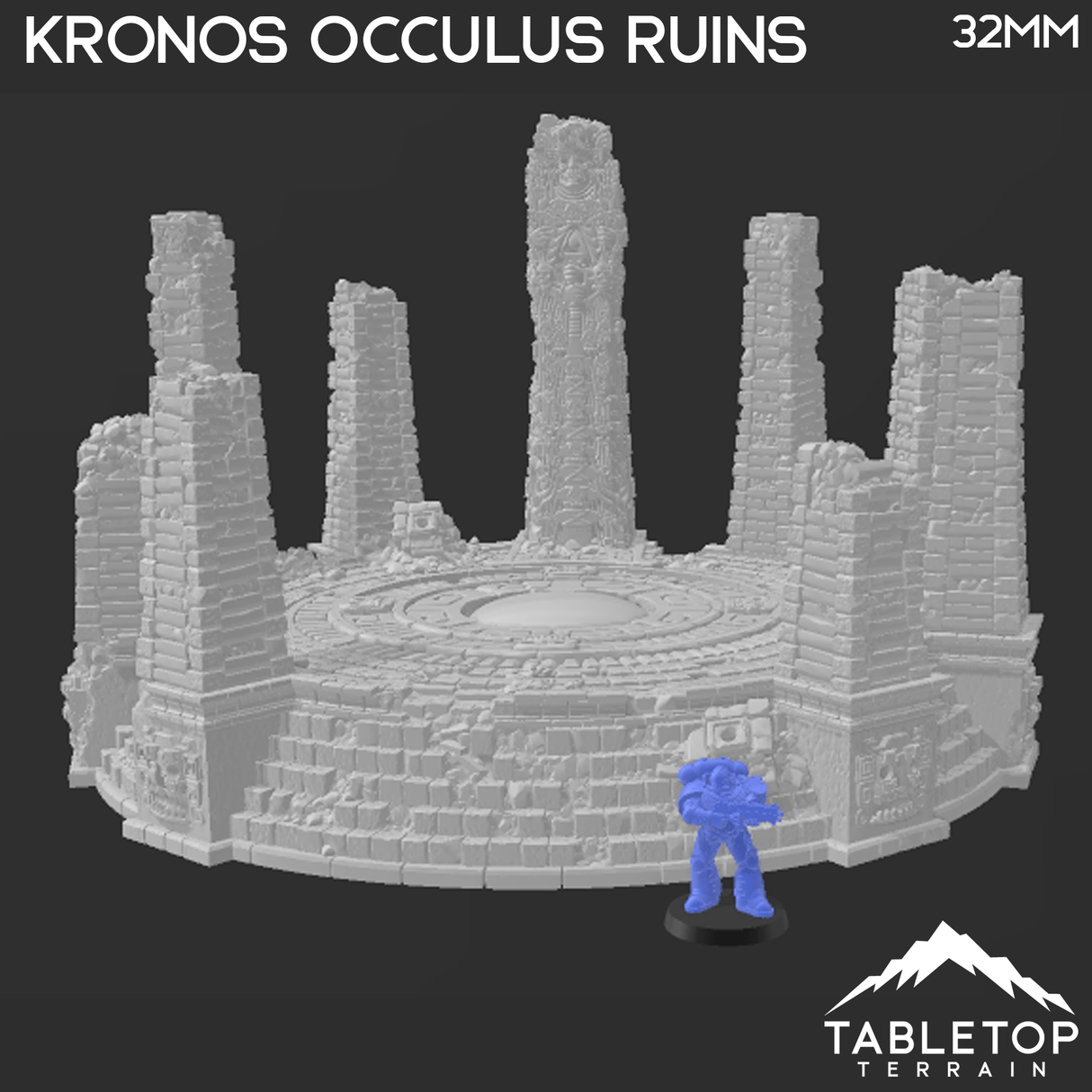 Tabletop Terrain Terrain Kronos Occulus Ruins - Fantasy Terrain