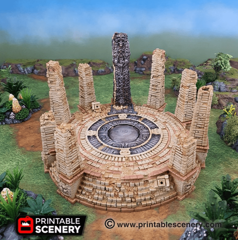 Tabletop Terrain Terrain Kronos Occulus Ruins - Fantasy Terrain