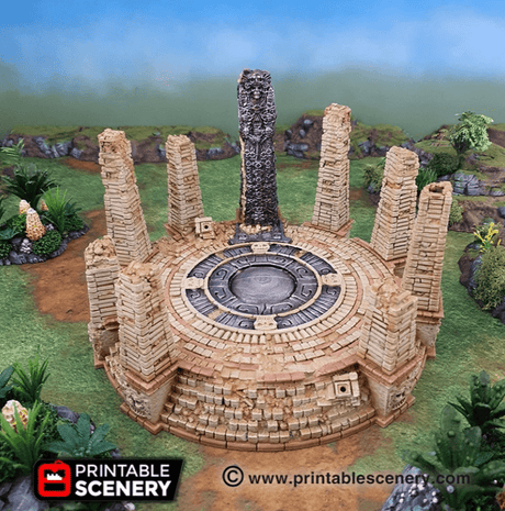 Tabletop Terrain Terrain Kronos Occulus Ruins - Fantasy Terrain