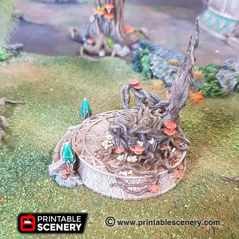 Tabletop Terrain Terrain Living Throne - Fantasy Terrain