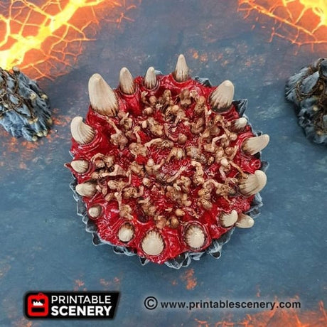 Tabletop Terrain Terrain Maw of Despair - Fantasy Demon Terrain