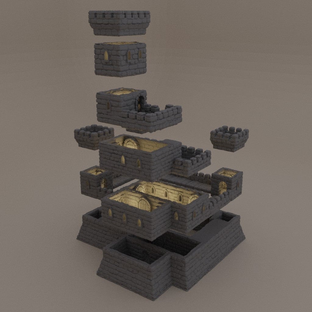 Tabletop Terrain Terrain Medieval Fort