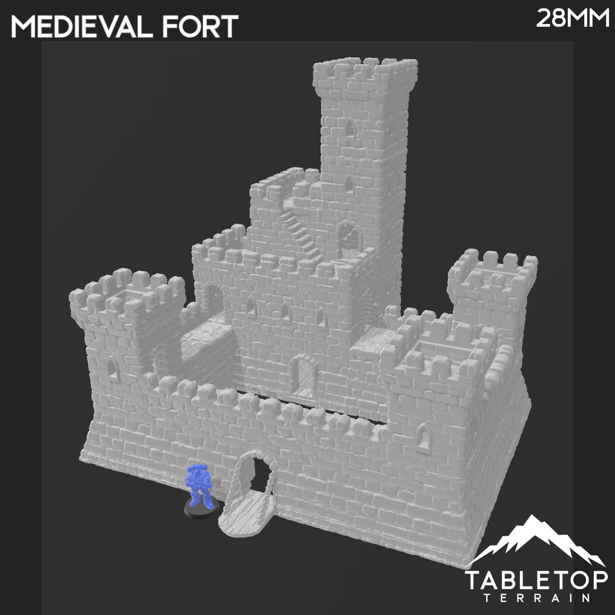 Tabletop Terrain Terrain Medieval Fort