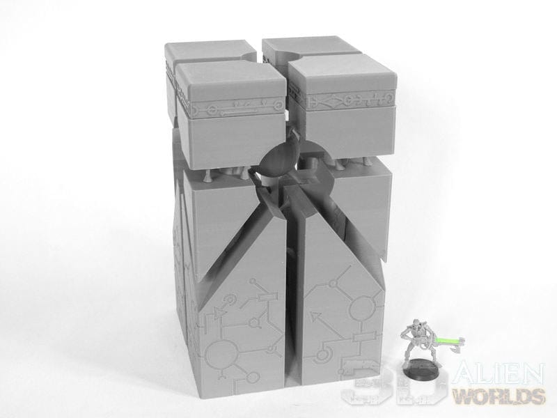 Tabletop Terrain Terrain Necron Energy Monolith - 40k Necron Terrain