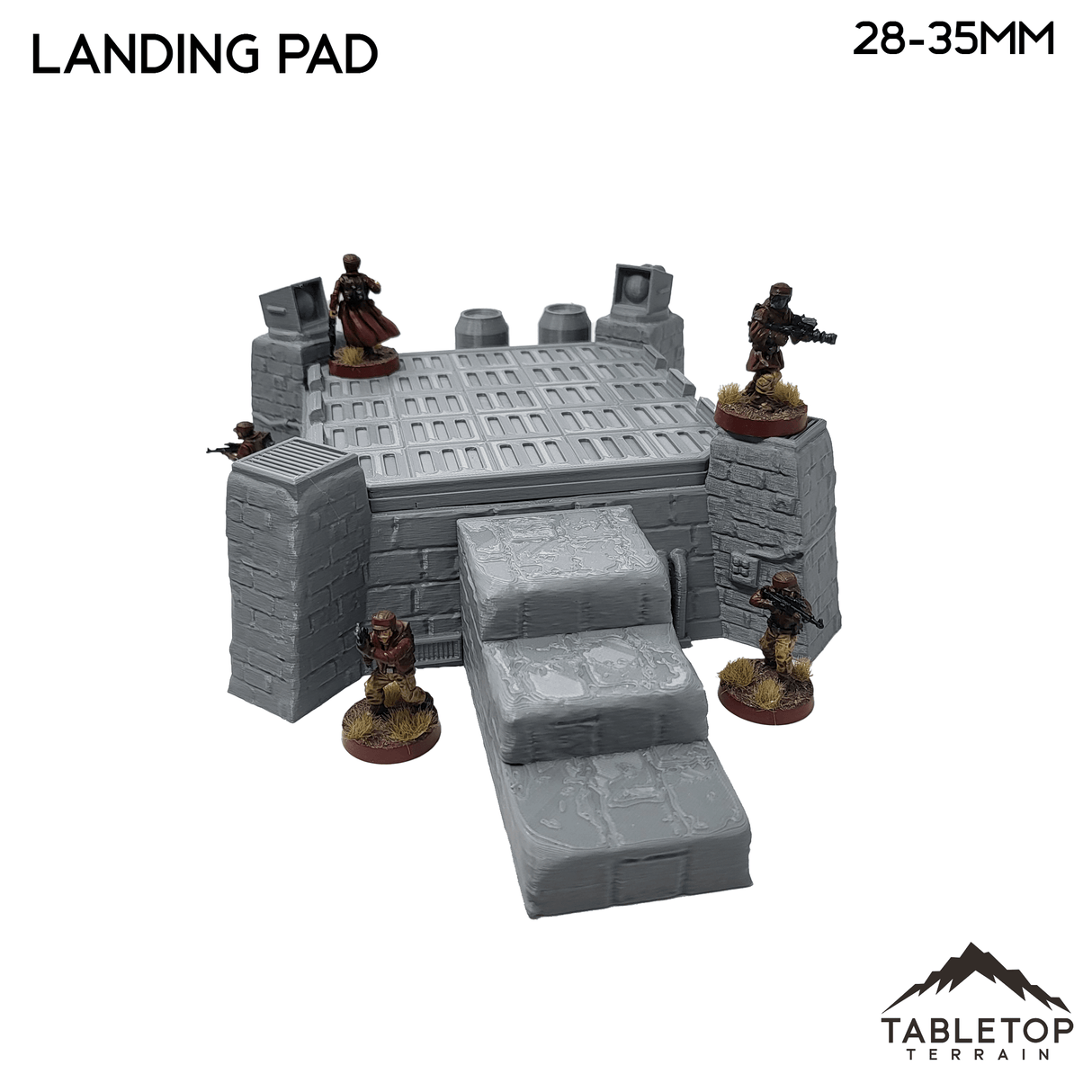 Tabletop Terrain Terrain Pilgrim City Landing Pad - Star Wars Legion Shatterpoint Terrain