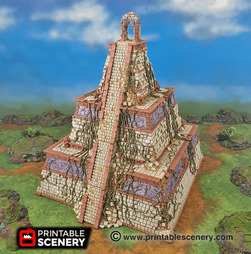 Tabletop Terrain Terrain Pyramid of K'aas - Fantasy Terrain