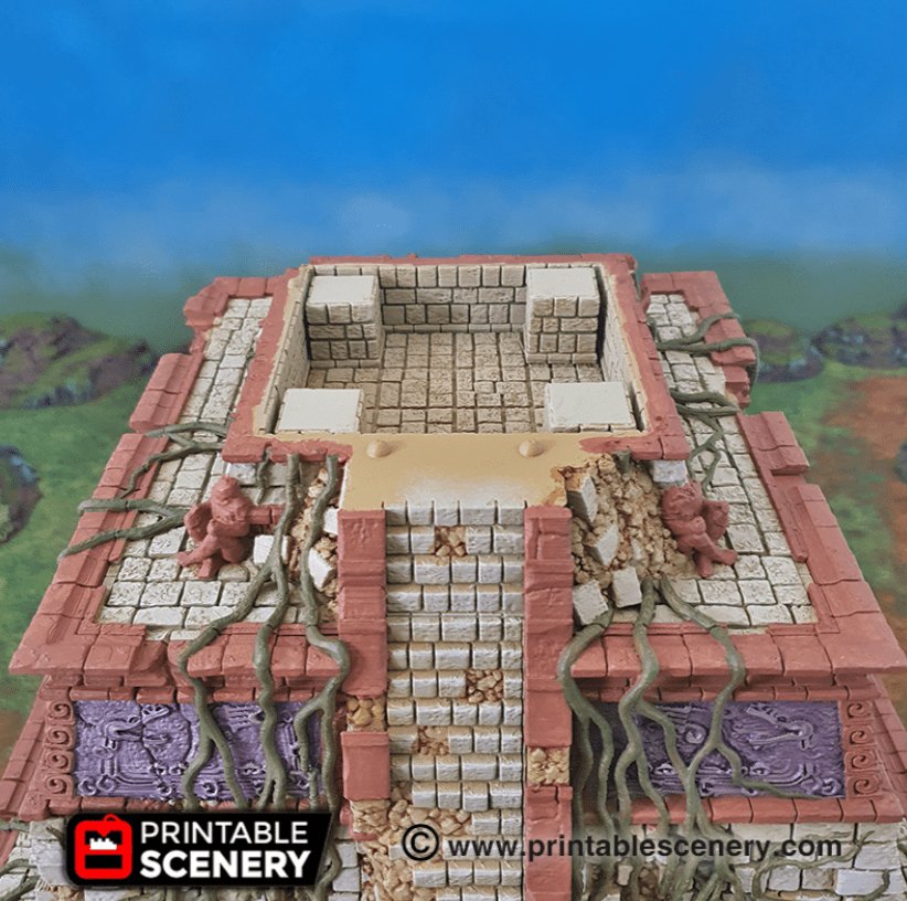 Tabletop Terrain Terrain Pyramid of K'aas - Fantasy Terrain