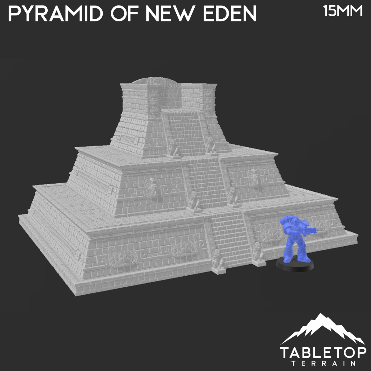 Tabletop Terrain Terrain Pyramid of New Eden - Fantasy Terrain