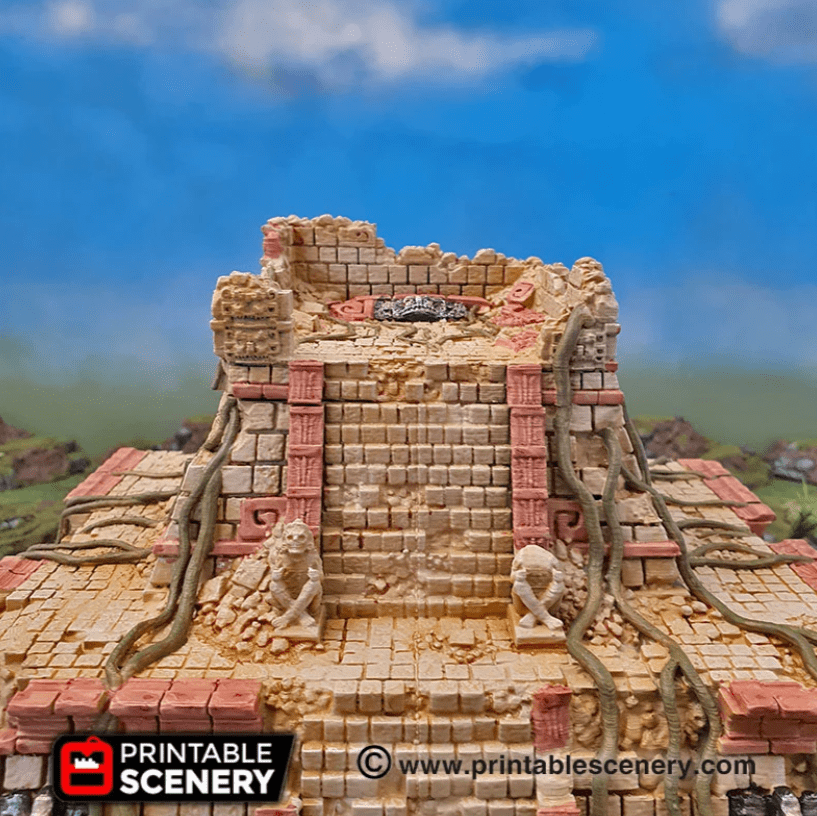 Tabletop Terrain Terrain Pyramid of New Eden - Fantasy Terrain