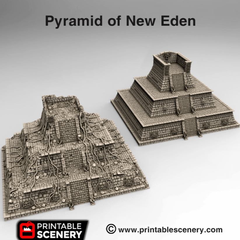 Tabletop Terrain Terrain Pyramid of New Eden - Fantasy Terrain