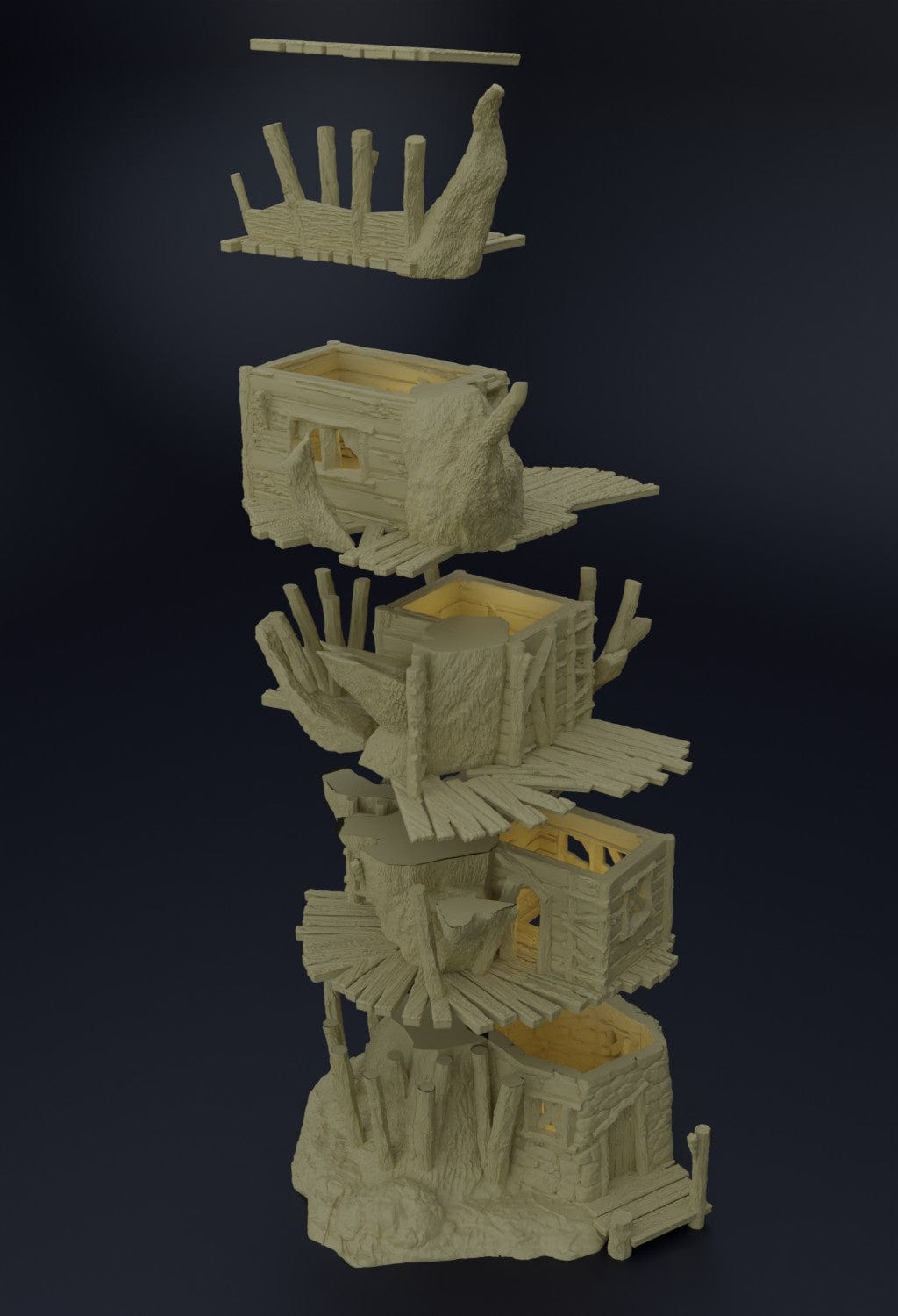 Tabletop Terrain Terrain Ratling Hovel