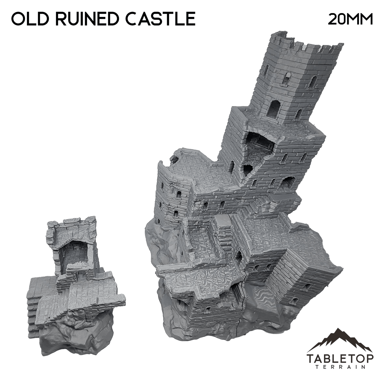 Tabletop Terrain Terrain Ruined Old Castle