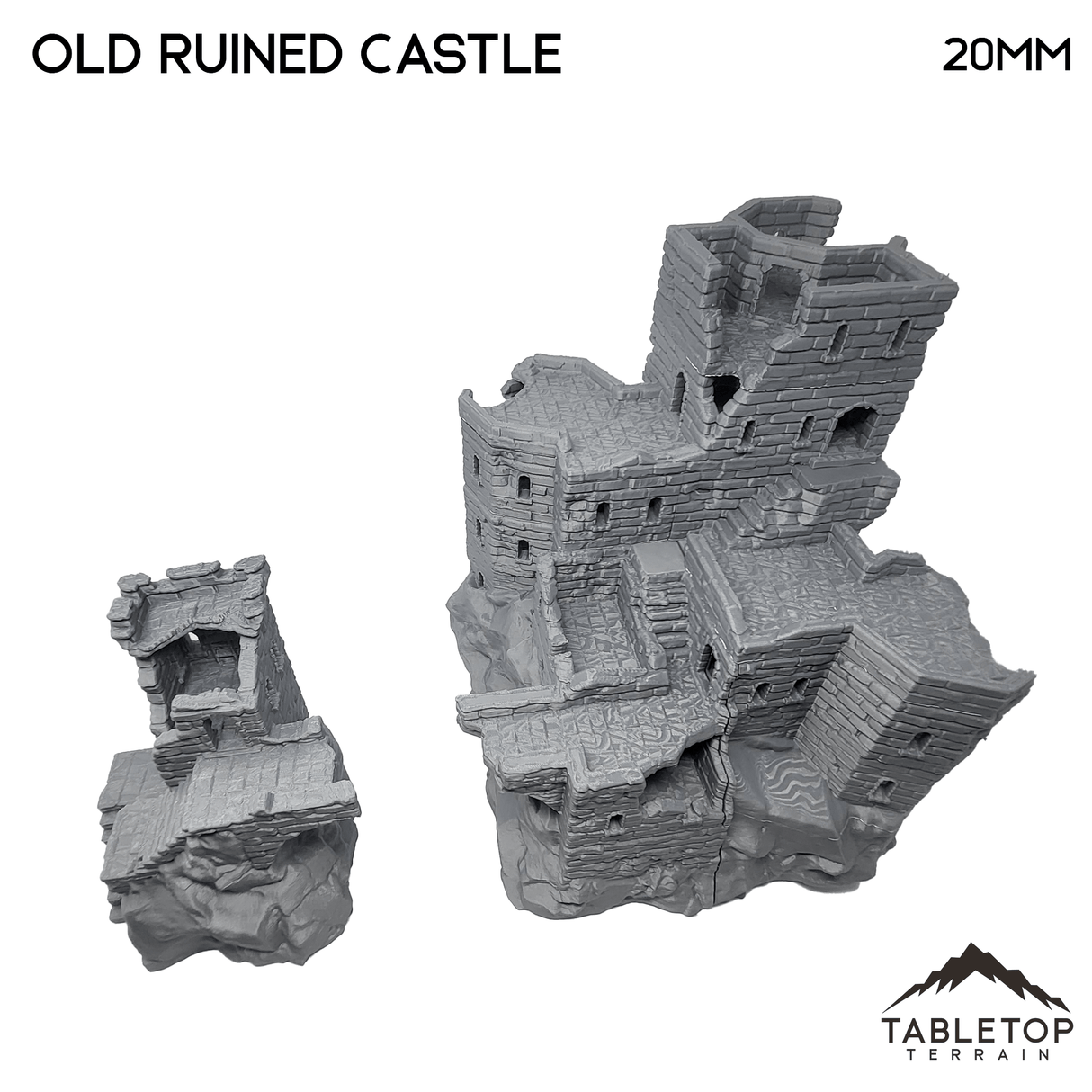 Tabletop Terrain Terrain Ruined Old Castle