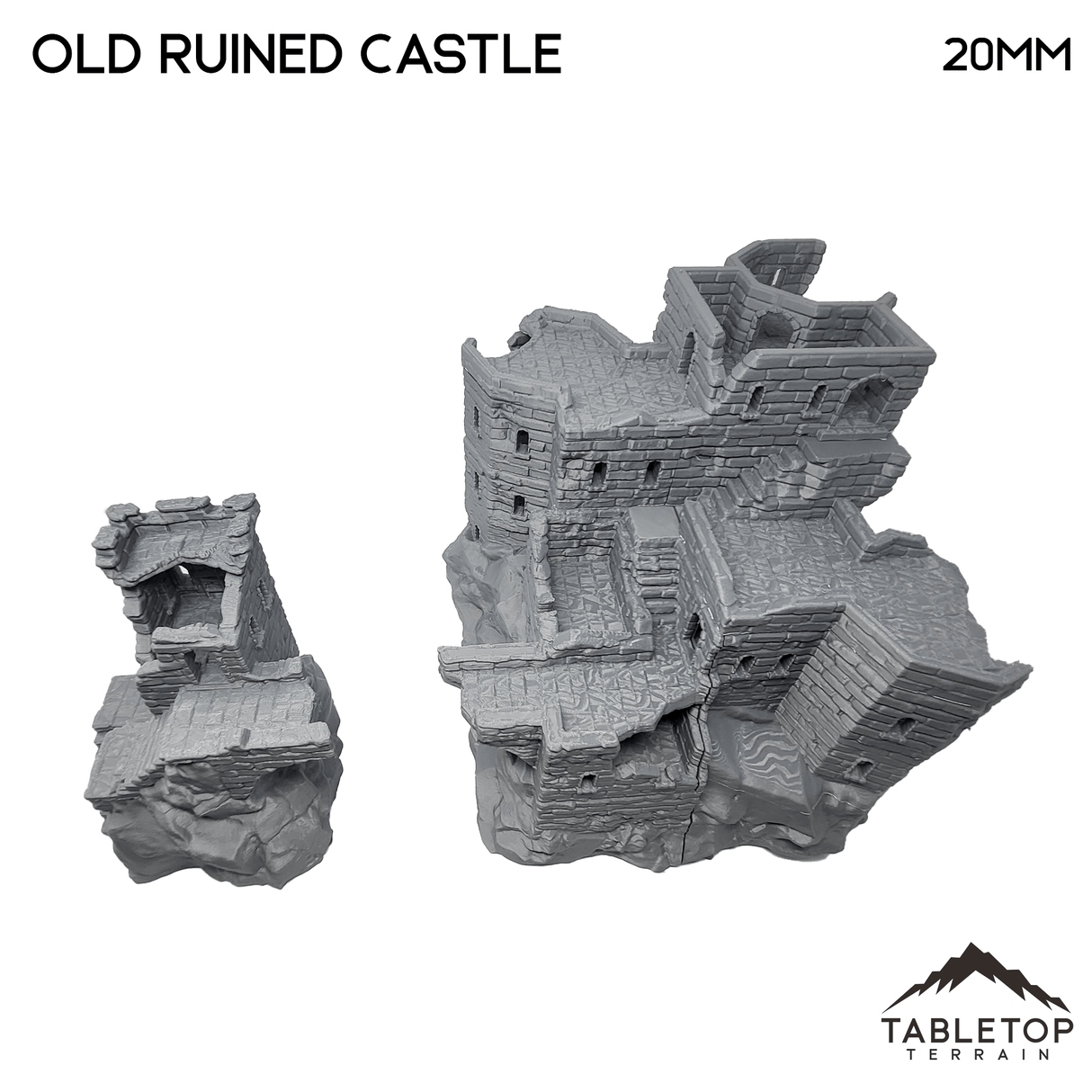 Tabletop Terrain Terrain Ruined Old Castle