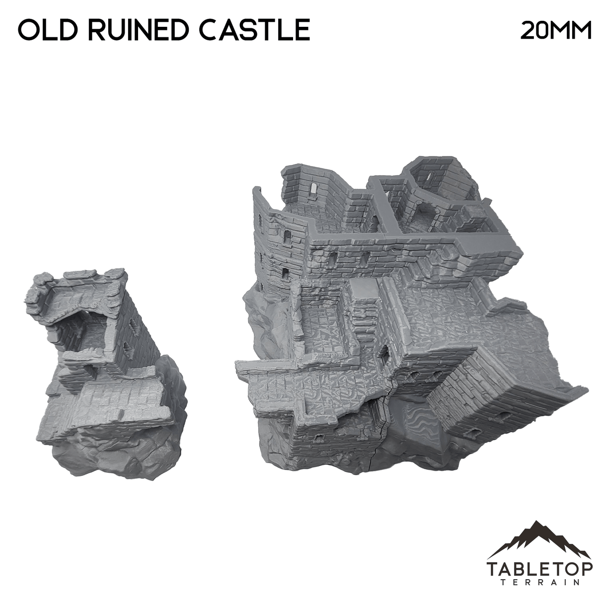 Tabletop Terrain Terrain Ruined Old Castle