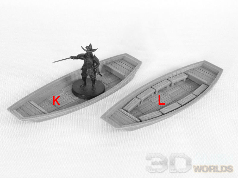 Tabletop Terrain Terrain Samurai Canal Set