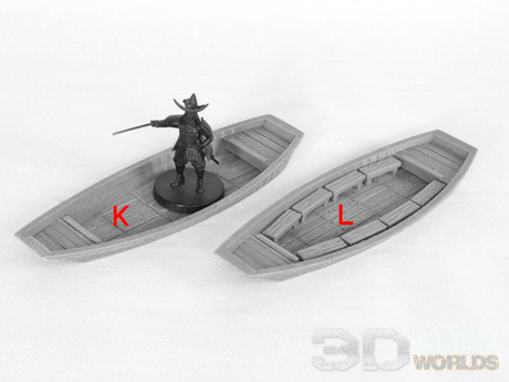 Tabletop Terrain Terrain Samurai Canal Set