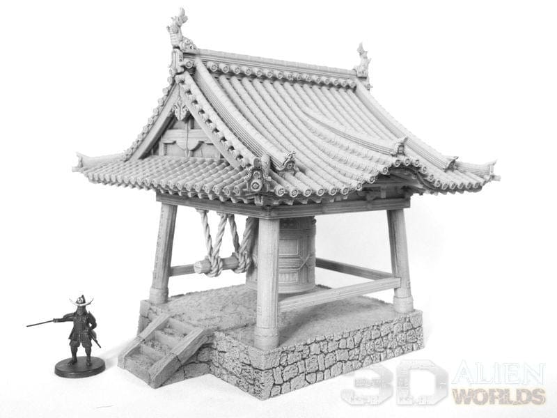 Tabletop Terrain Terrain Samurai Temple Bell