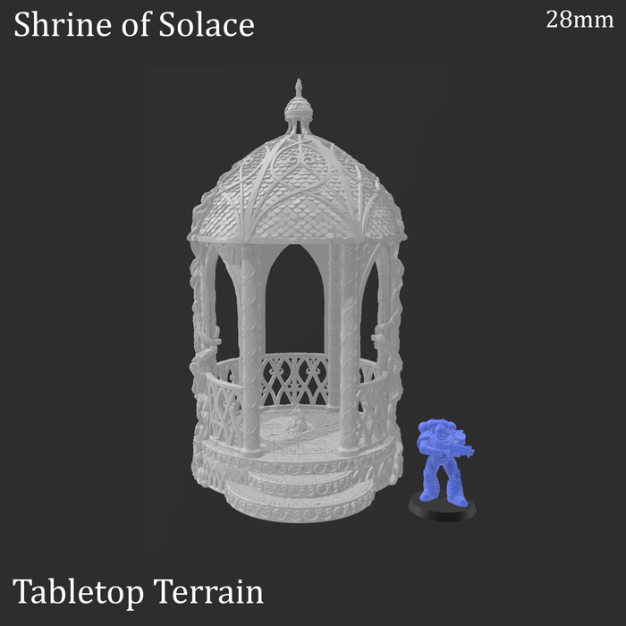 Tabletop Terrain Terrain Shrine of Solace - Elven Terrain
