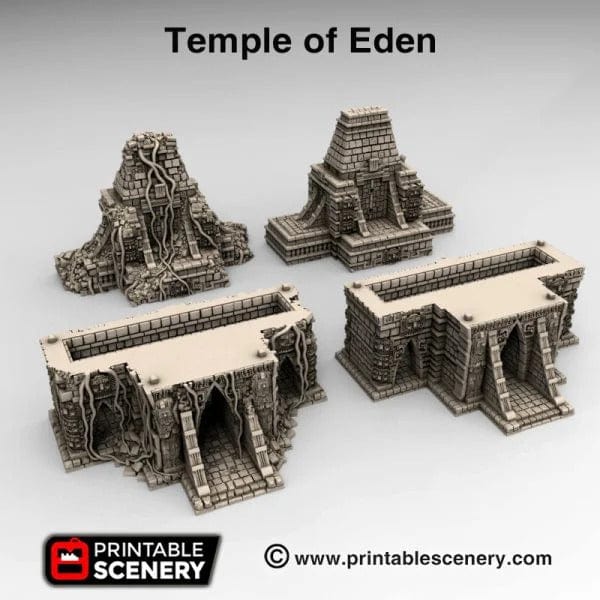 Tabletop Terrain Terrain Temple of Eden - Fantasy Terrain