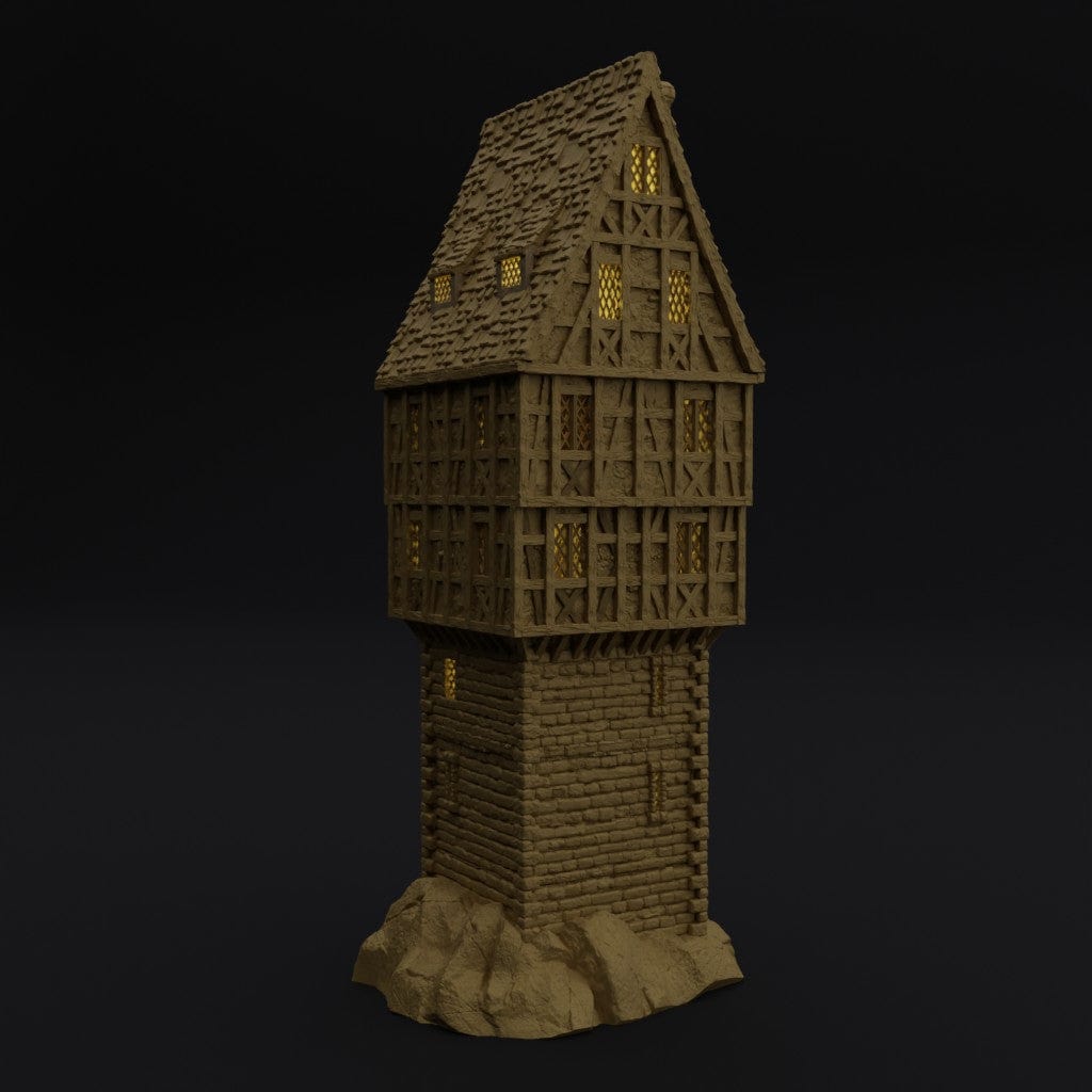 Tabletop Terrain Terrain Tower House