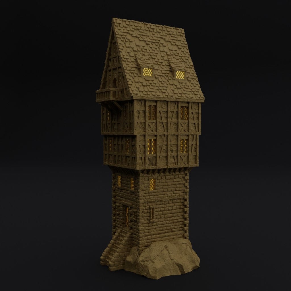 Tabletop Terrain Terrain Tower House