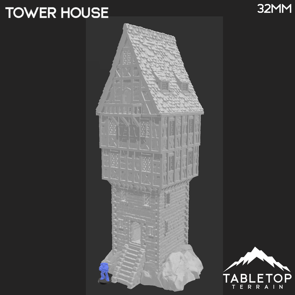 Tabletop Terrain Terrain Tower House