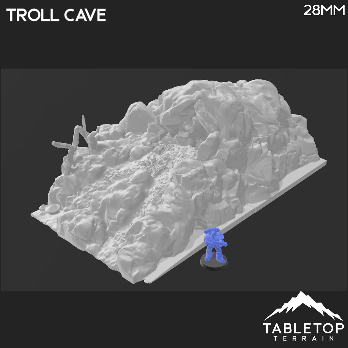 Tabletop Terrain Terrain Troll Cave