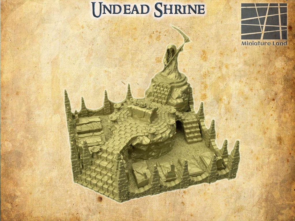 Tabletop Terrain Terrain Undead Shrine