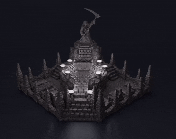 Tabletop Terrain Terrain Undead Shrine