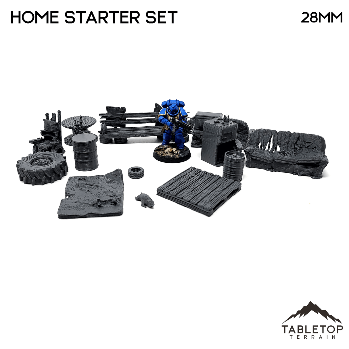 Tabletop Terrain Terrain Wasteworld Home Starter Kit - Gaslands Terrain