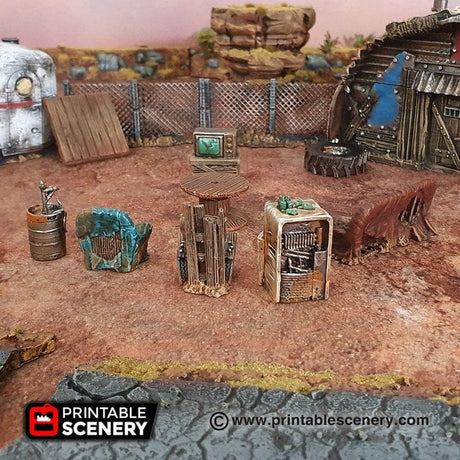 Tabletop Terrain Terrain Wasteworld Home Starter Kit - Gaslands Terrain
