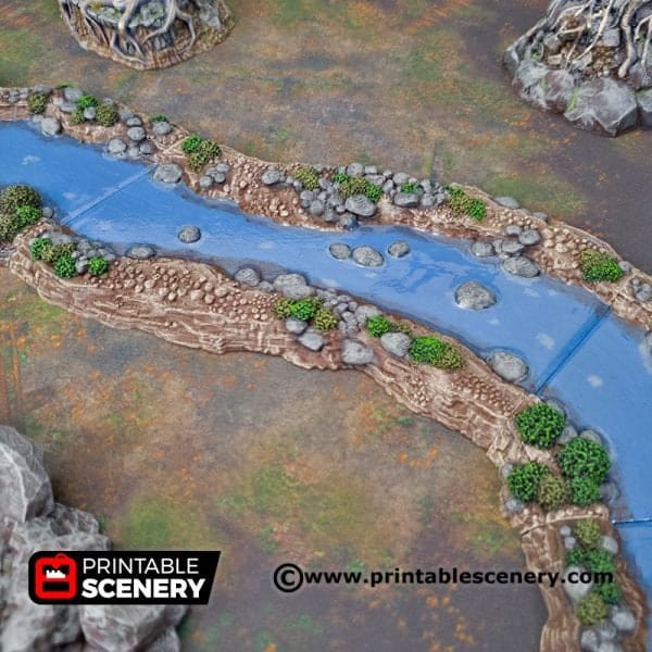 Tabletop Terrain Terrain Wild Rivers - Fantasy Terrain