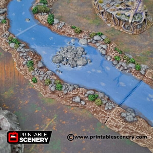 Tabletop Terrain Terrain Wild Rivers - Fantasy Terrain