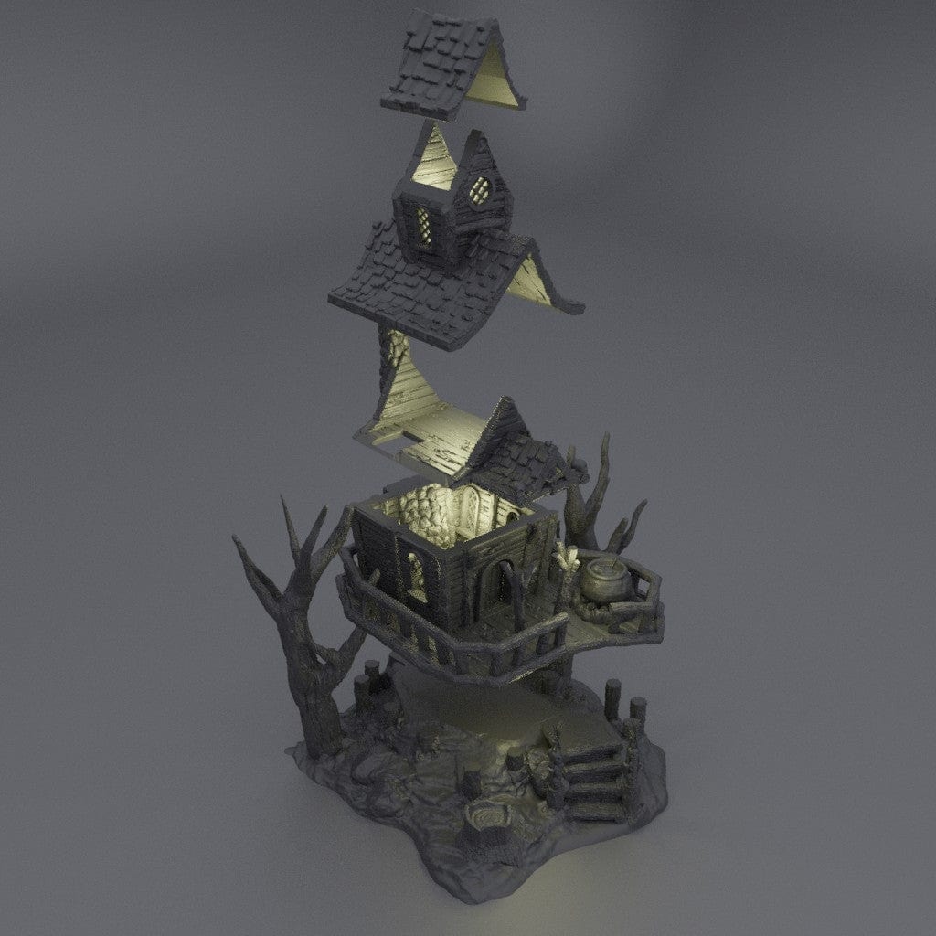 Tabletop Terrain Terrain Witch Hut