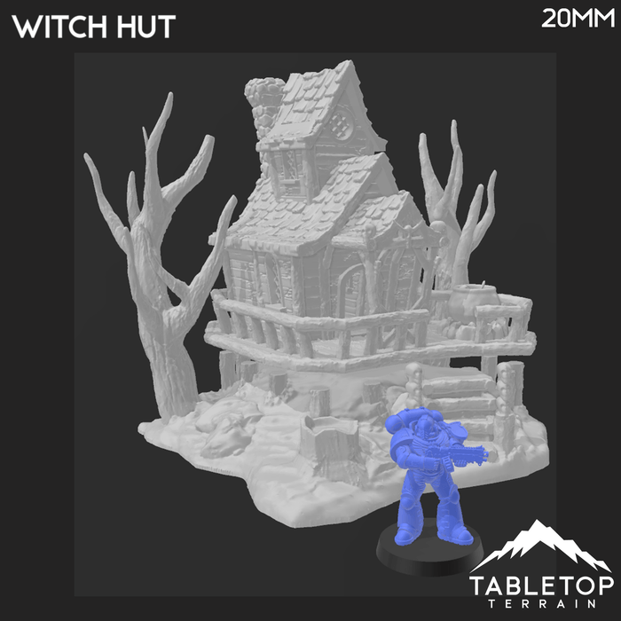 Tabletop Terrain Terrain Witch Hut
