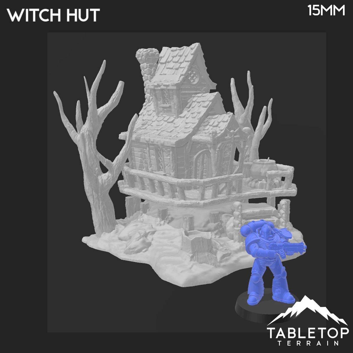 Tabletop Terrain Terrain Witch Hut