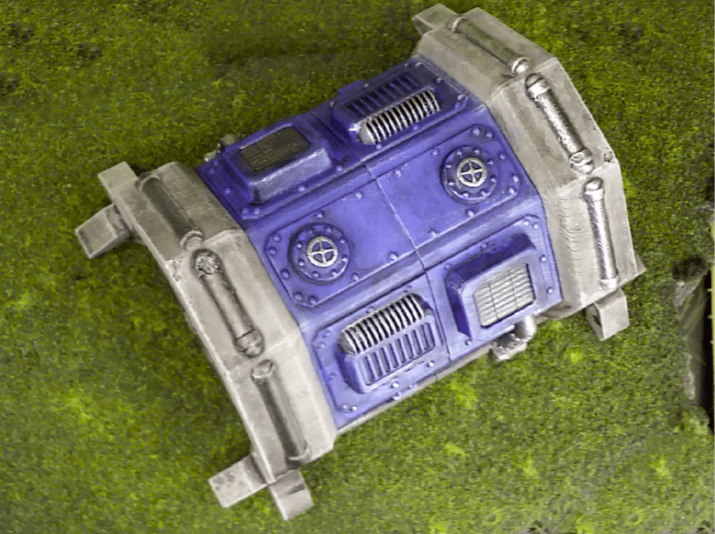 Tabletop Terrain Transport Sci-Fi Barracks Bunker