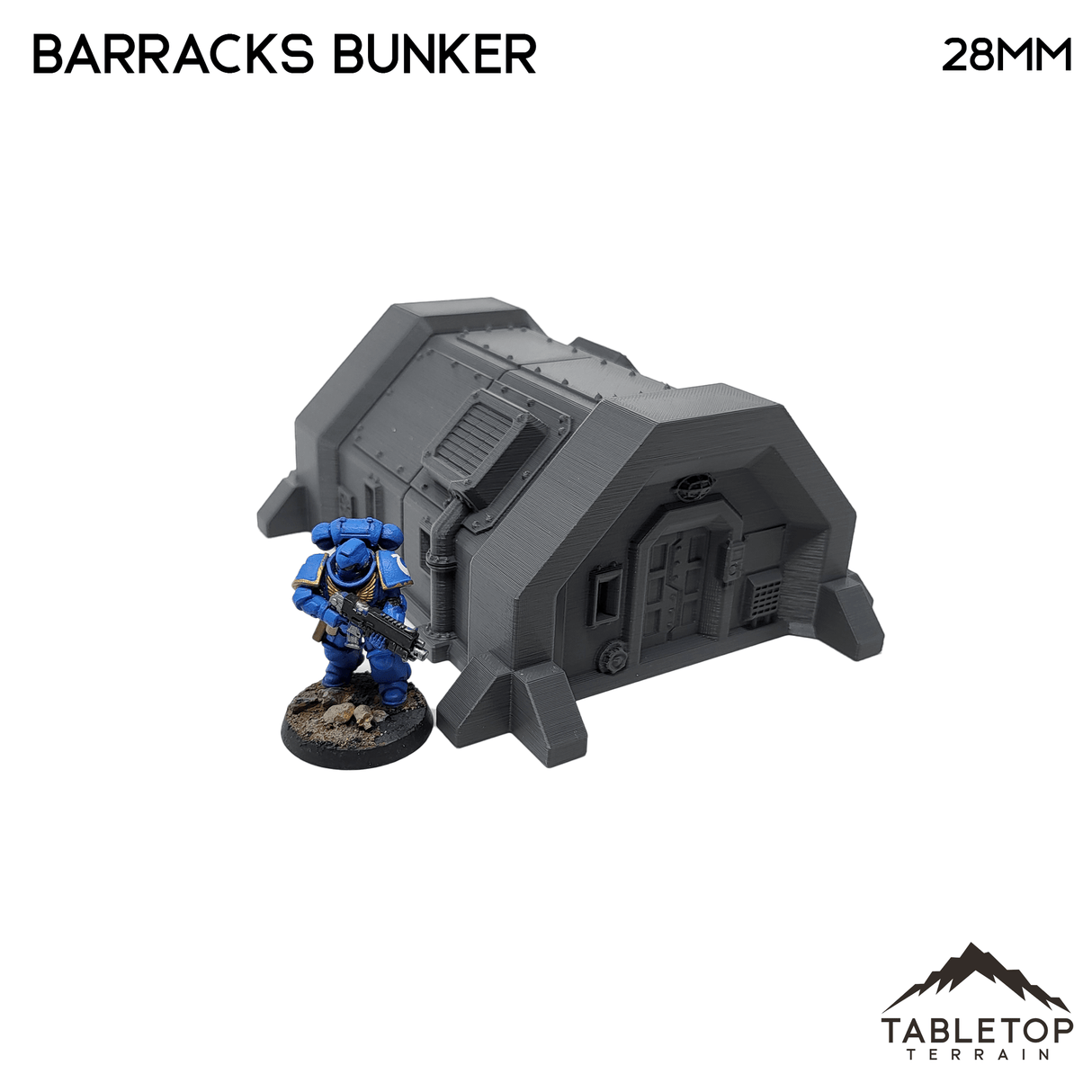 Tabletop Terrain Transport Sci-Fi Barracks Bunker