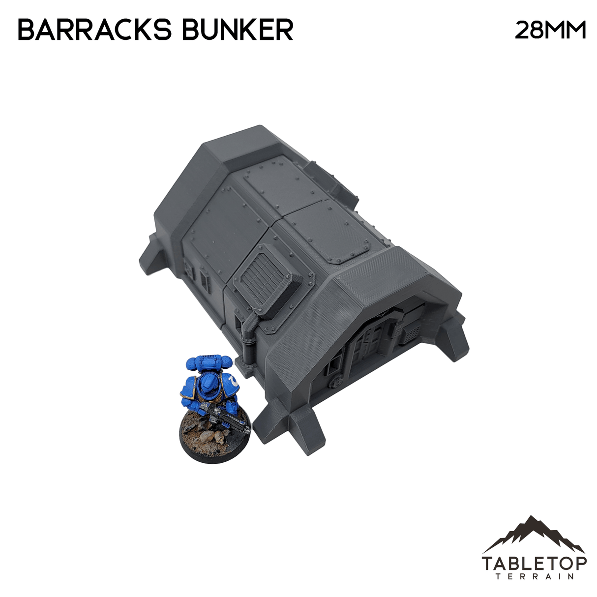Tabletop Terrain Transport Sci-Fi Barracks Bunker