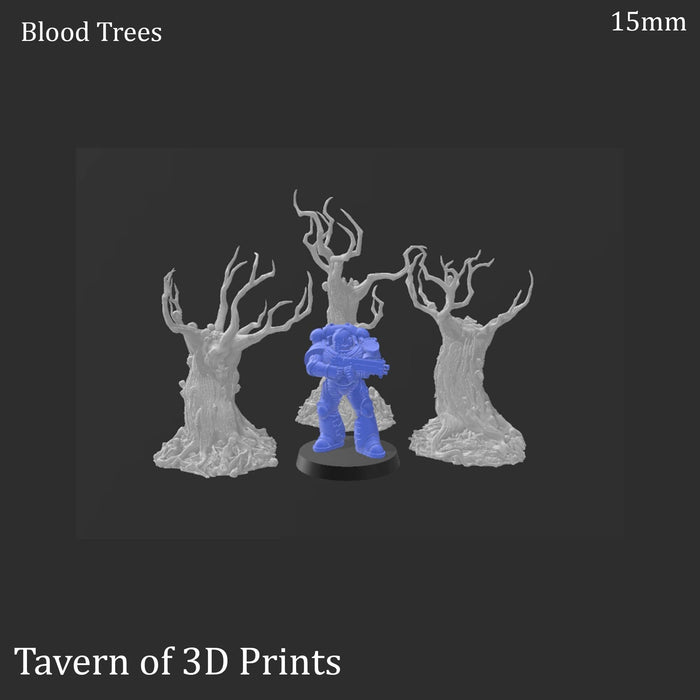 Tabletop Terrain Trees Blood Trees - Scatter Terrain