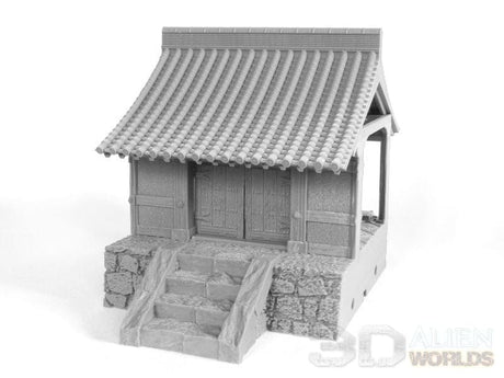 Tabletop Terrain Walls Samurai Temple Wall Set