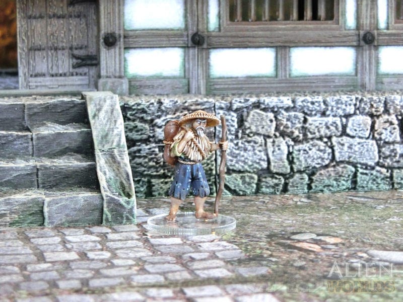 Tabletop Terrain Walls Samurai Temple Wall Set